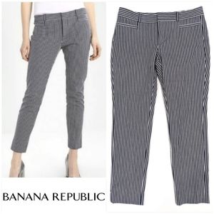NEW Sloan Pinstripe Banana Republic pants